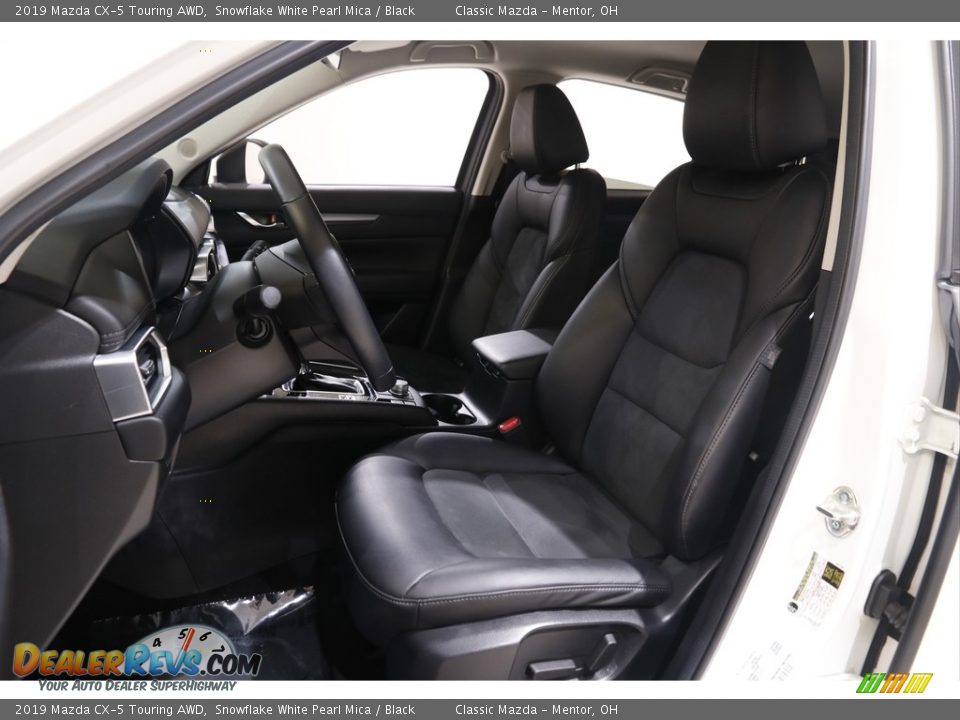 2019 Mazda CX-5 Touring AWD Snowflake White Pearl Mica / Black Photo #5