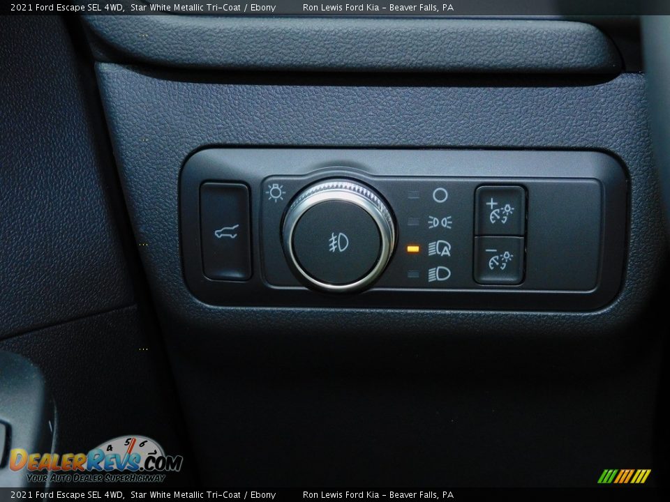 2021 Ford Escape SEL 4WD Star White Metallic Tri-Coat / Ebony Photo #18