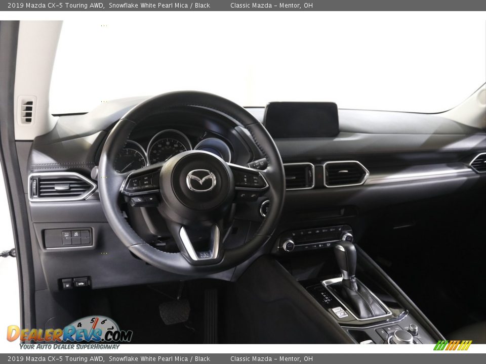 2019 Mazda CX-5 Touring AWD Snowflake White Pearl Mica / Black Photo #6