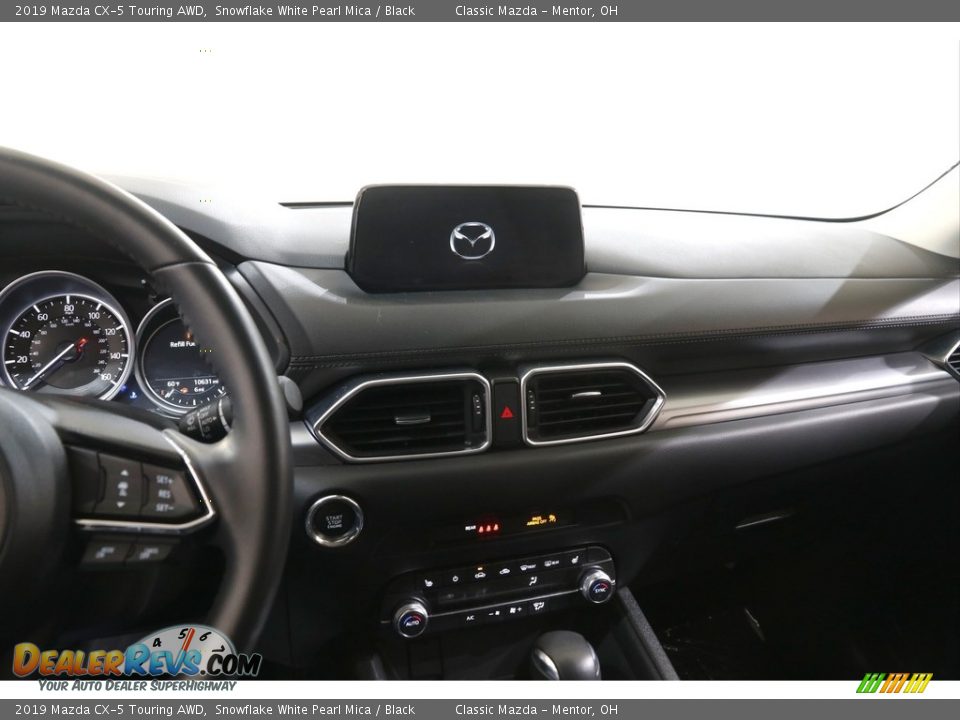 2019 Mazda CX-5 Touring AWD Snowflake White Pearl Mica / Black Photo #9