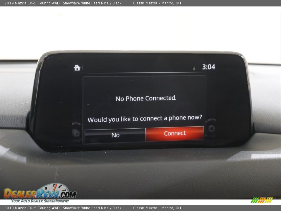 2019 Mazda CX-5 Touring AWD Snowflake White Pearl Mica / Black Photo #10