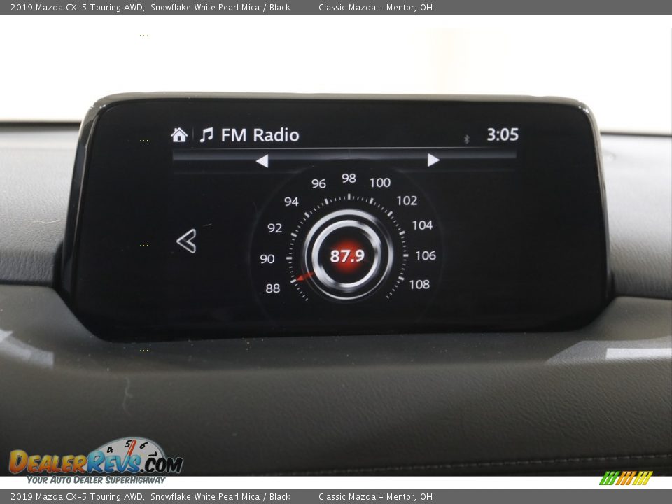 2019 Mazda CX-5 Touring AWD Snowflake White Pearl Mica / Black Photo #11