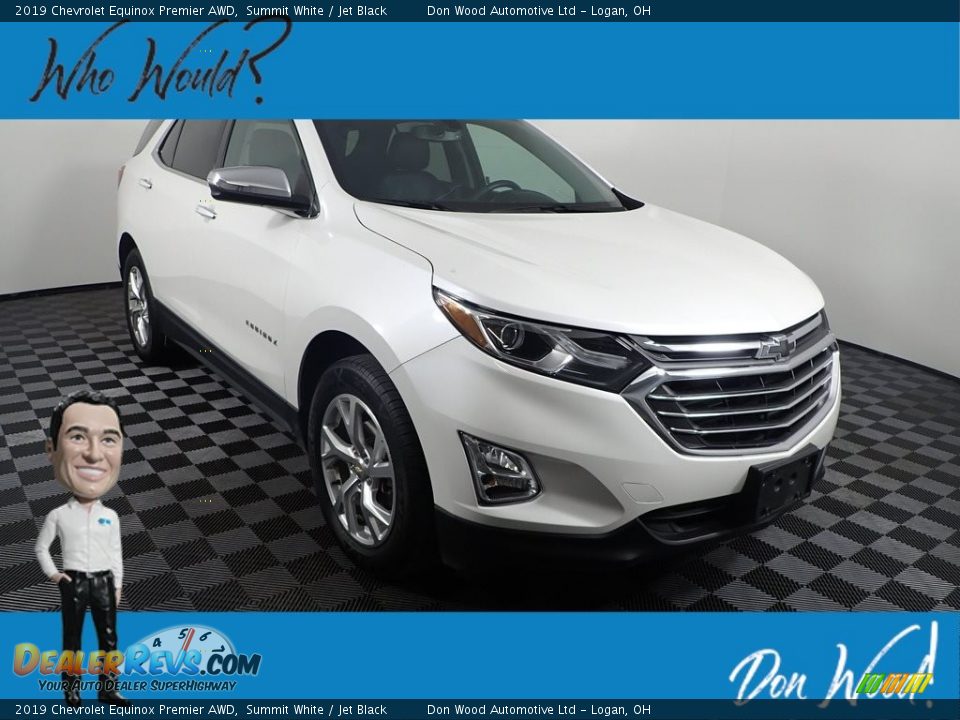 2019 Chevrolet Equinox Premier AWD Summit White / Jet Black Photo #1