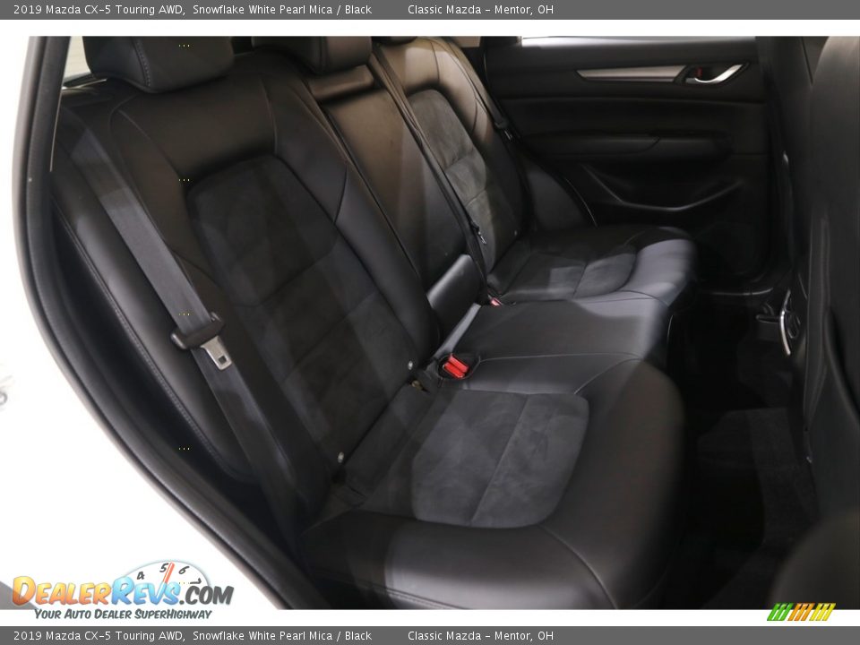 2019 Mazda CX-5 Touring AWD Snowflake White Pearl Mica / Black Photo #14