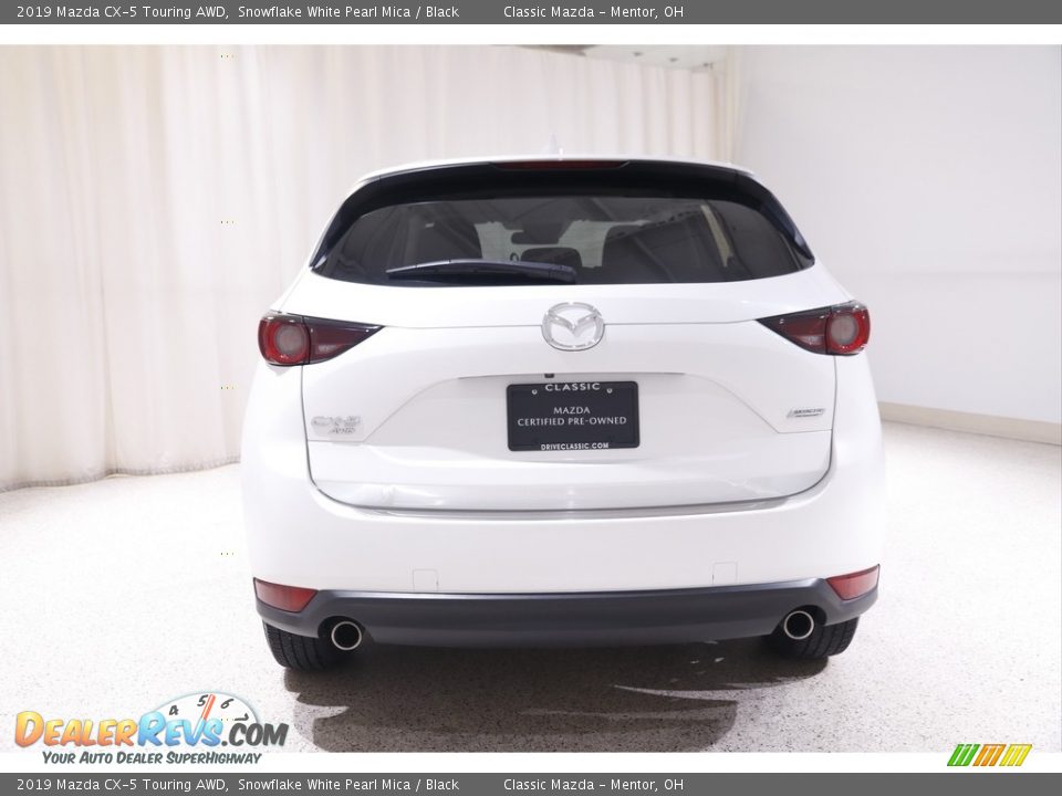 2019 Mazda CX-5 Touring AWD Snowflake White Pearl Mica / Black Photo #16