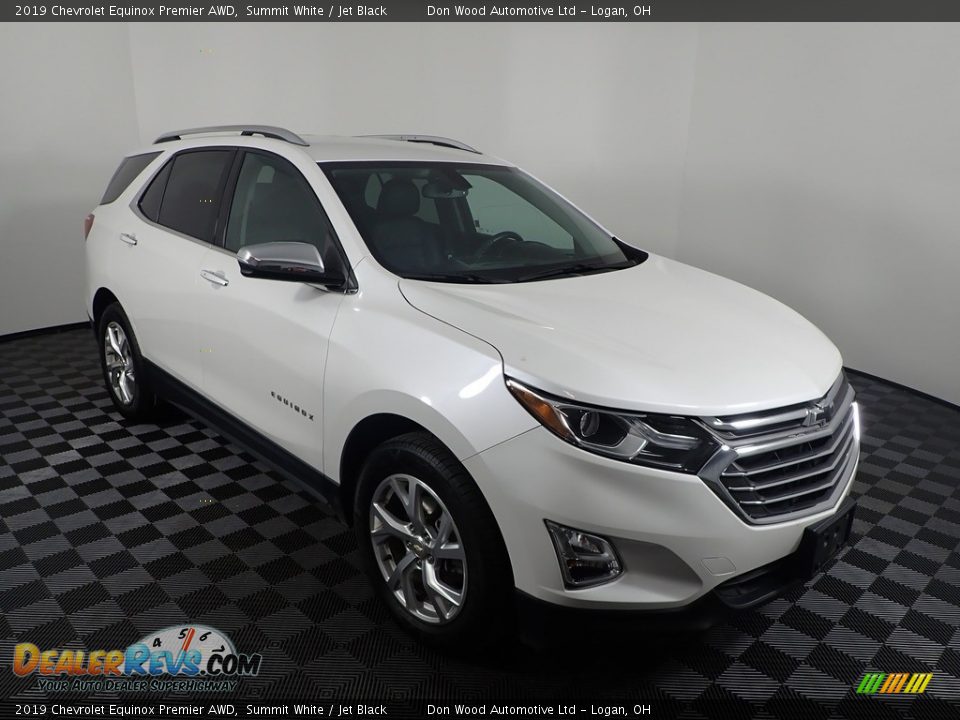 2019 Chevrolet Equinox Premier AWD Summit White / Jet Black Photo #7