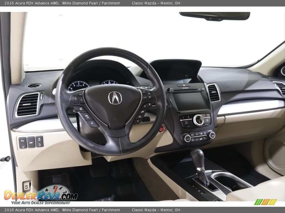 Dashboard of 2016 Acura RDX Advance AWD Photo #6