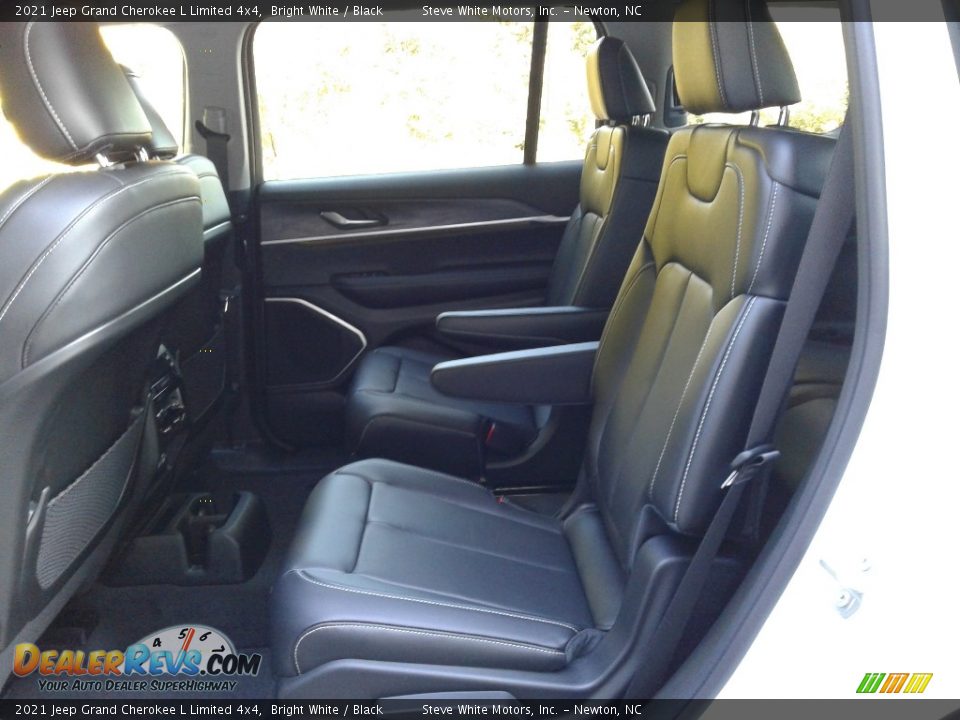 2021 Jeep Grand Cherokee L Limited 4x4 Bright White / Black Photo #13