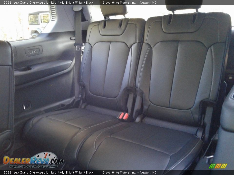 2021 Jeep Grand Cherokee L Limited 4x4 Bright White / Black Photo #14