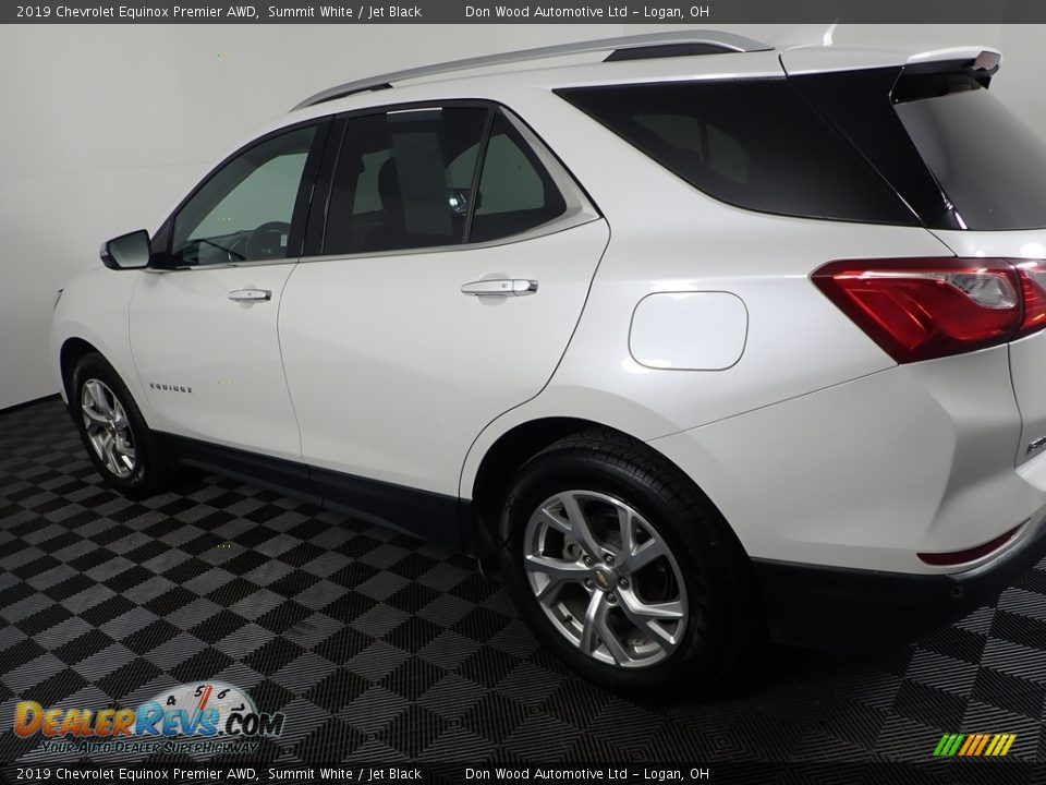 2019 Chevrolet Equinox Premier AWD Summit White / Jet Black Photo #17