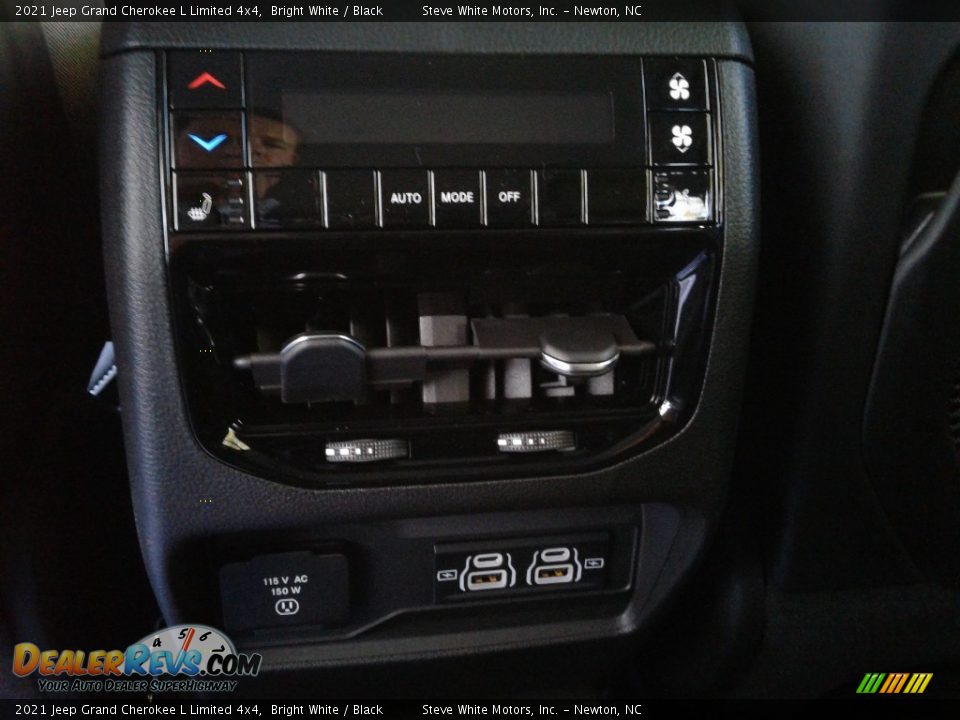 2021 Jeep Grand Cherokee L Limited 4x4 Bright White / Black Photo #15