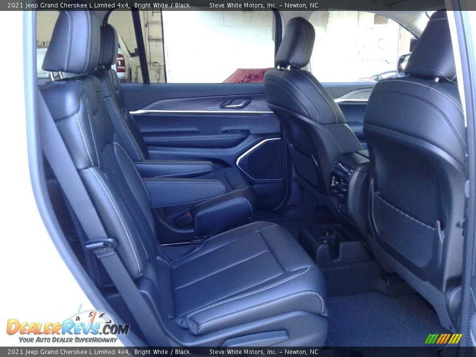 2021 Jeep Grand Cherokee L Limited 4x4 Bright White / Black Photo #18