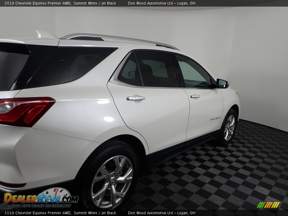 2019 Chevrolet Equinox Premier AWD Summit White / Jet Black Photo #22