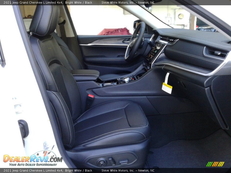2021 Jeep Grand Cherokee L Limited 4x4 Bright White / Black Photo #19