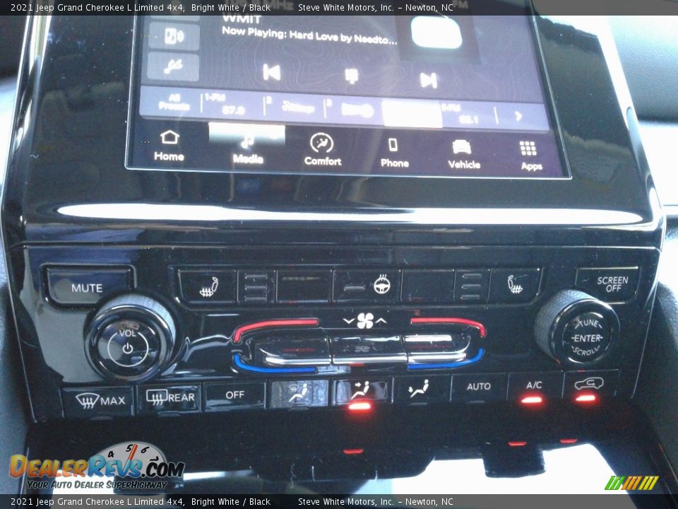 2021 Jeep Grand Cherokee L Limited 4x4 Bright White / Black Photo #26
