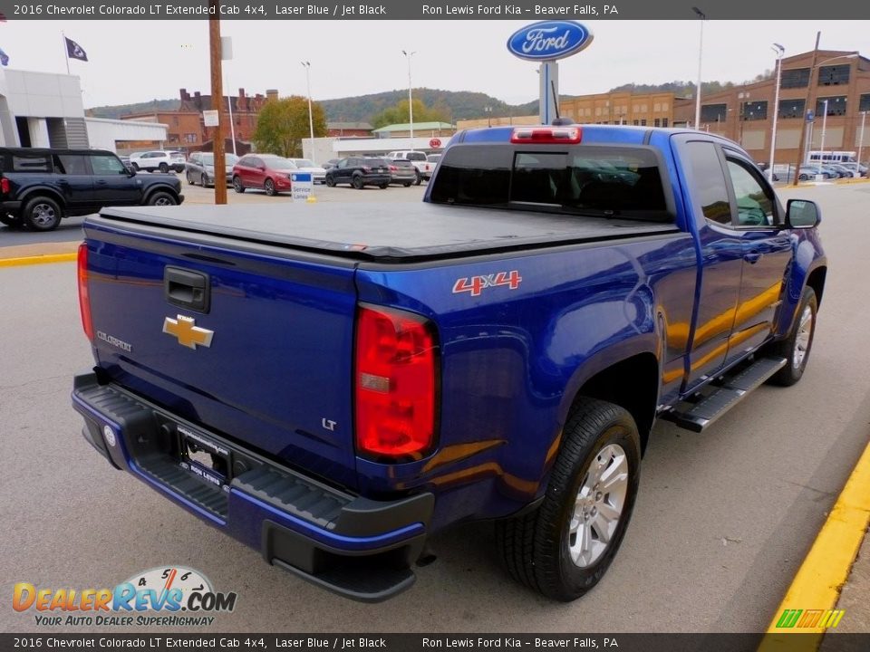 Laser Blue 2016 Chevrolet Colorado LT Extended Cab 4x4 Photo #2