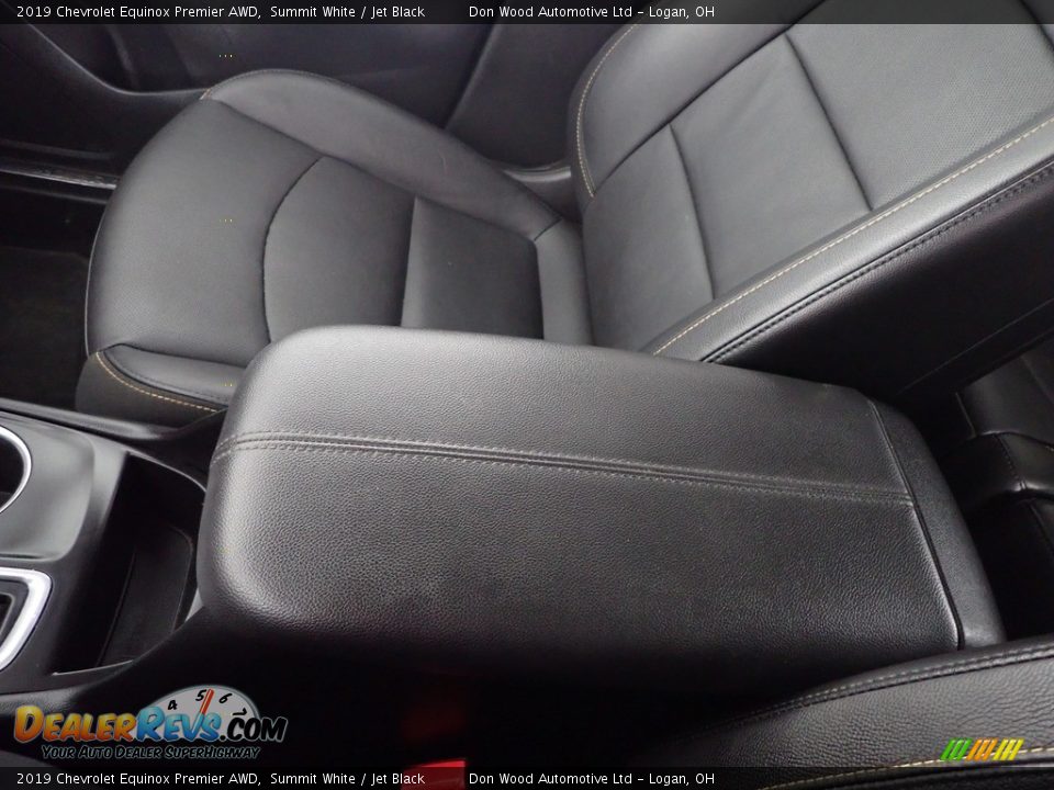 2019 Chevrolet Equinox Premier AWD Summit White / Jet Black Photo #34