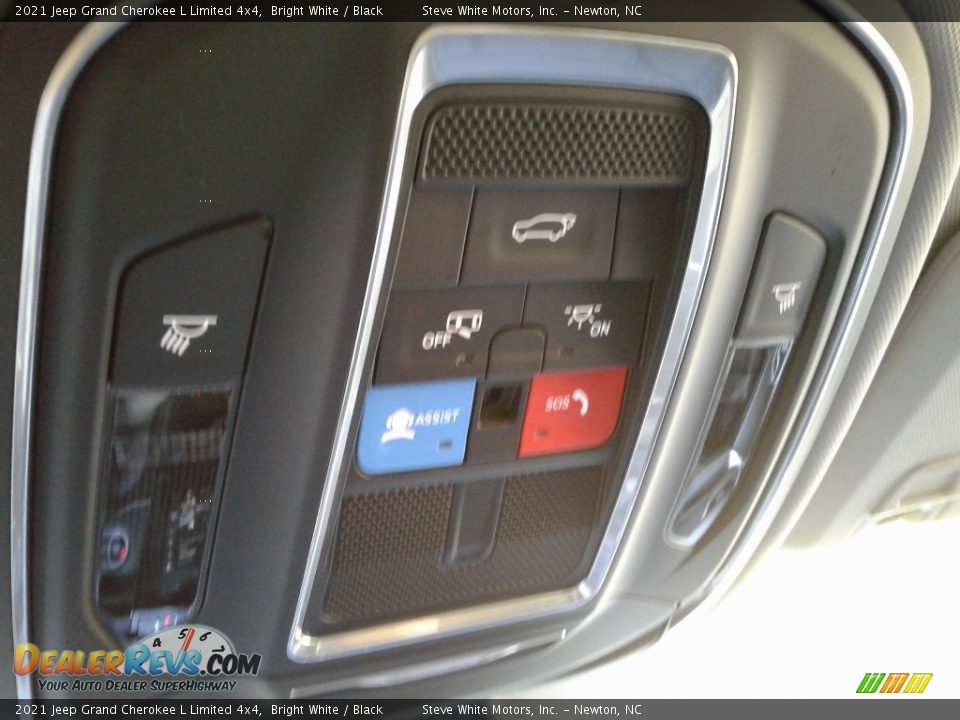 2021 Jeep Grand Cherokee L Limited 4x4 Bright White / Black Photo #30