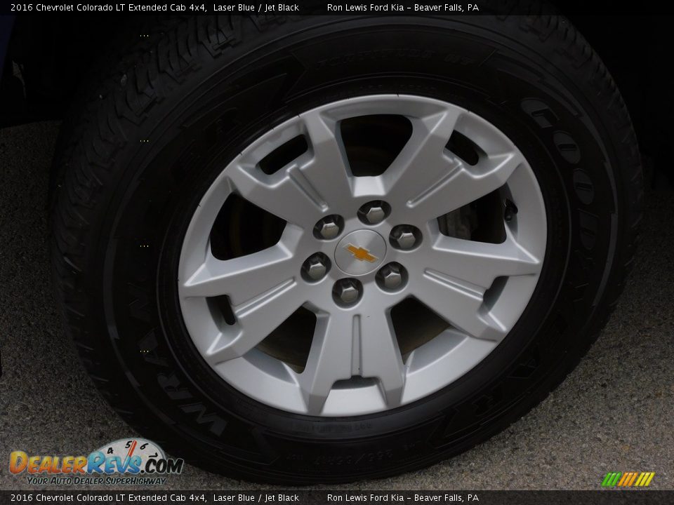 2016 Chevrolet Colorado LT Extended Cab 4x4 Wheel Photo #10