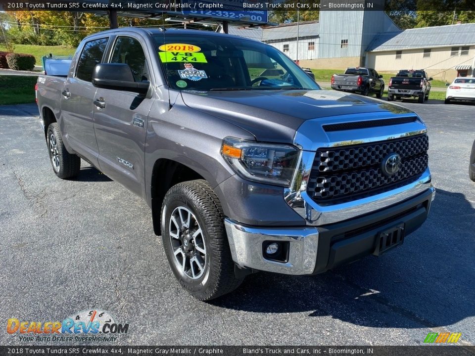 2018 Toyota Tundra SR5 CrewMax 4x4 Magnetic Gray Metallic / Graphite Photo #4