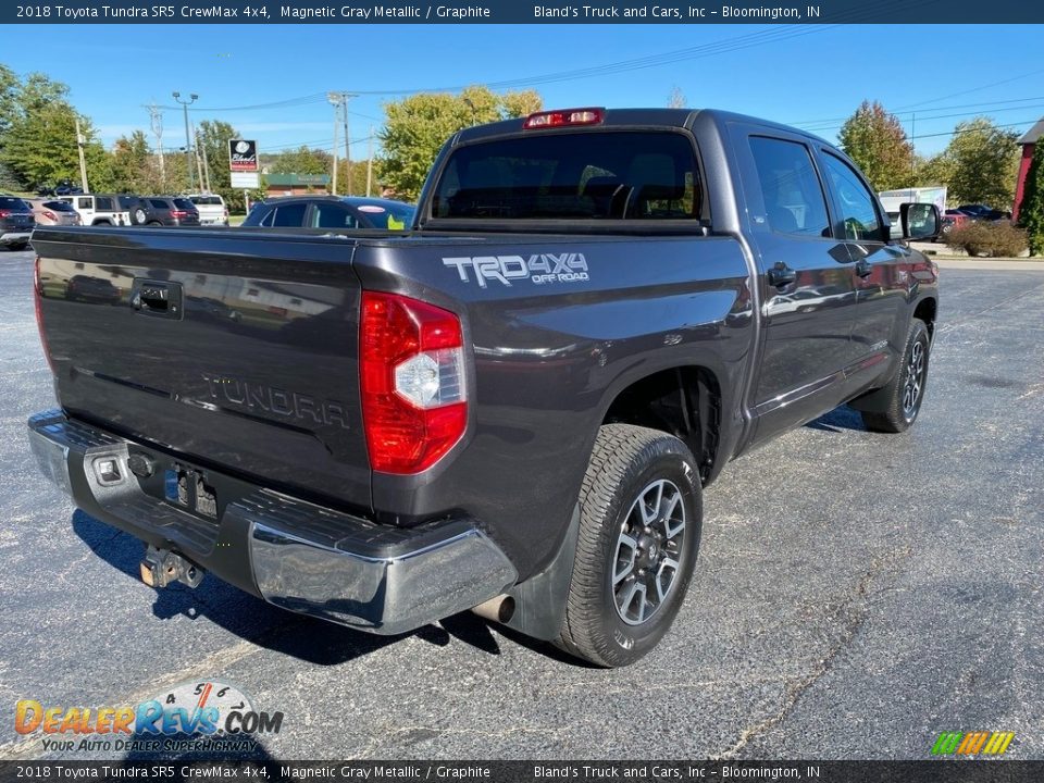 2018 Toyota Tundra SR5 CrewMax 4x4 Magnetic Gray Metallic / Graphite Photo #6