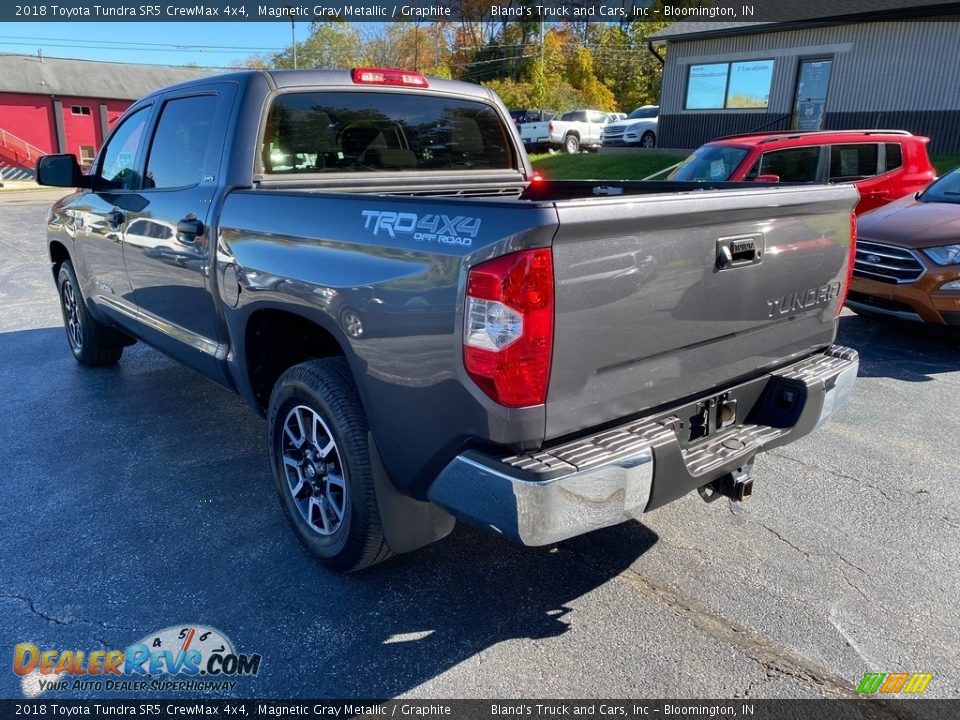 2018 Toyota Tundra SR5 CrewMax 4x4 Magnetic Gray Metallic / Graphite Photo #8