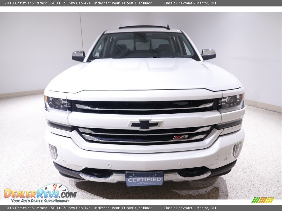 2018 Chevrolet Silverado 1500 LTZ Crew Cab 4x4 Iridescent Pearl Tricoat / Jet Black Photo #2