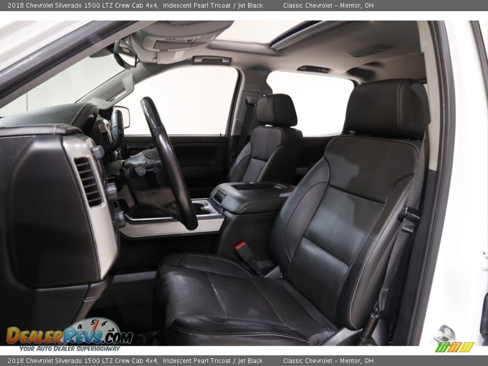 2018 Chevrolet Silverado 1500 LTZ Crew Cab 4x4 Iridescent Pearl Tricoat / Jet Black Photo #5
