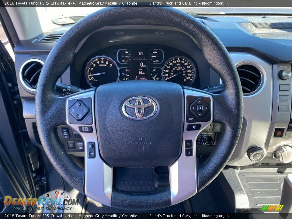 2018 Toyota Tundra SR5 CrewMax 4x4 Magnetic Gray Metallic / Graphite Photo #15