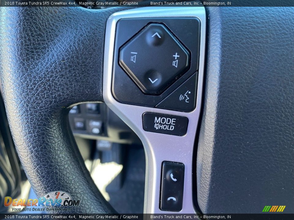 2018 Toyota Tundra SR5 CrewMax 4x4 Magnetic Gray Metallic / Graphite Photo #17