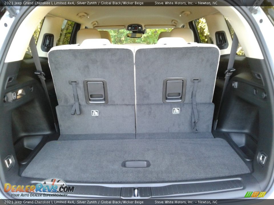 2021 Jeep Grand Cherokee L Limited 4x4 Silver Zynith / Global Black/Wicker Beige Photo #16