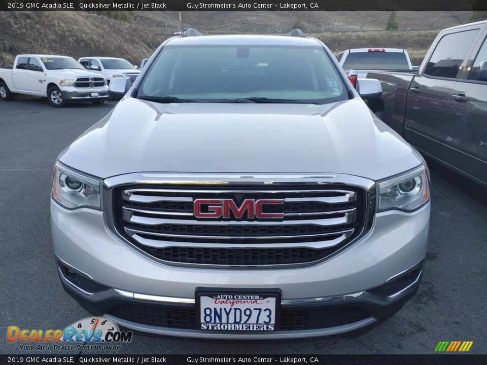 2019 GMC Acadia SLE Quicksilver Metallic / Jet Black Photo #2