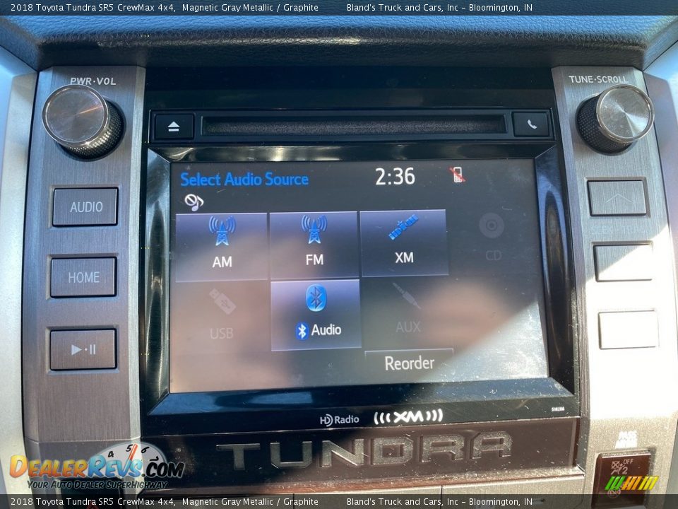 2018 Toyota Tundra SR5 CrewMax 4x4 Magnetic Gray Metallic / Graphite Photo #25