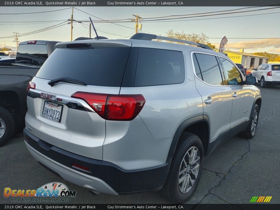 2019 GMC Acadia SLE Quicksilver Metallic / Jet Black Photo #9