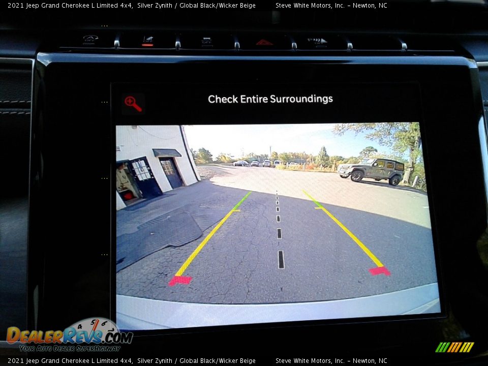 2021 Jeep Grand Cherokee L Limited 4x4 Silver Zynith / Global Black/Wicker Beige Photo #25
