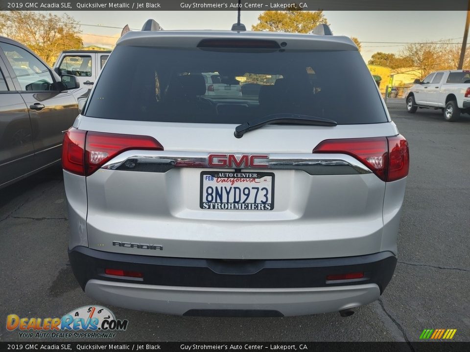 2019 GMC Acadia SLE Quicksilver Metallic / Jet Black Photo #10