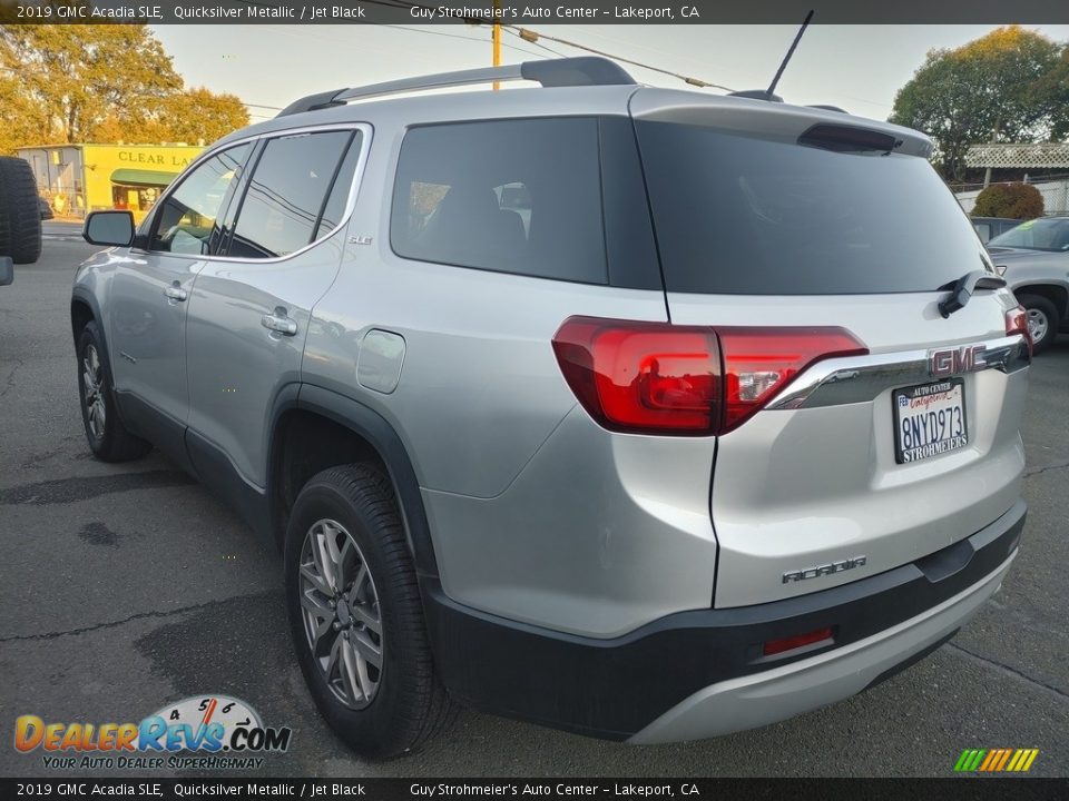 2019 GMC Acadia SLE Quicksilver Metallic / Jet Black Photo #11