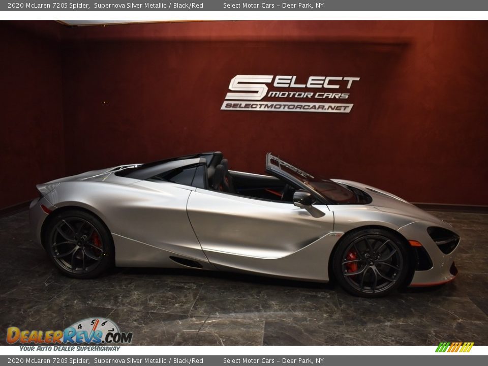 Supernova Silver Metallic 2020 McLaren 720S Spider Photo #5