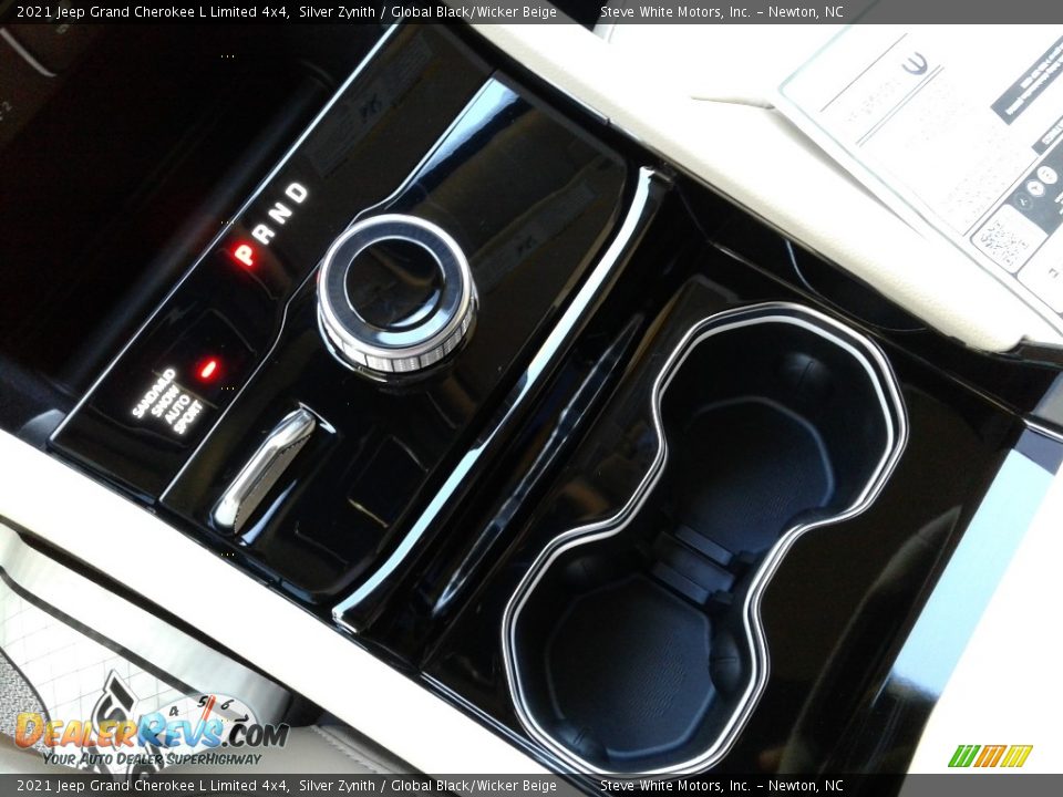 2021 Jeep Grand Cherokee L Limited 4x4 Silver Zynith / Global Black/Wicker Beige Photo #28