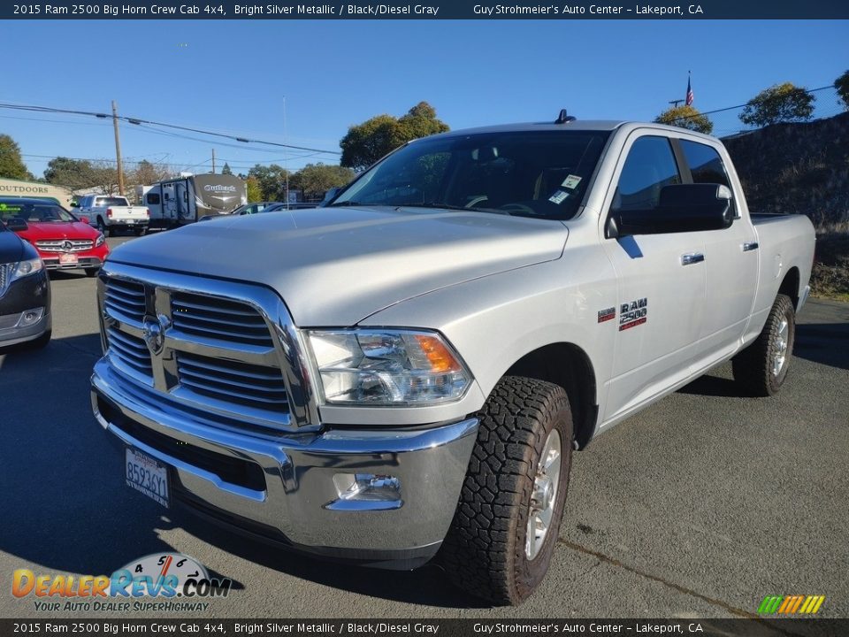 Front 3/4 View of 2015 Ram 2500 Big Horn Crew Cab 4x4 Photo #3