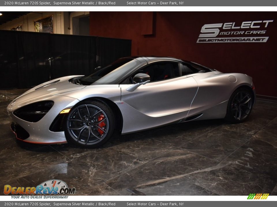 Front 3/4 View of 2020 McLaren 720S Spider Photo #9