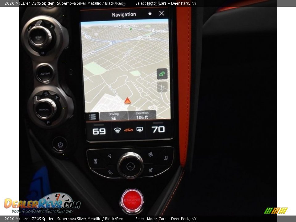 Navigation of 2020 McLaren 720S Spider Photo #14