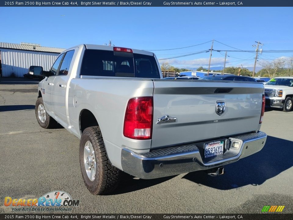 Bright Silver Metallic 2015 Ram 2500 Big Horn Crew Cab 4x4 Photo #10