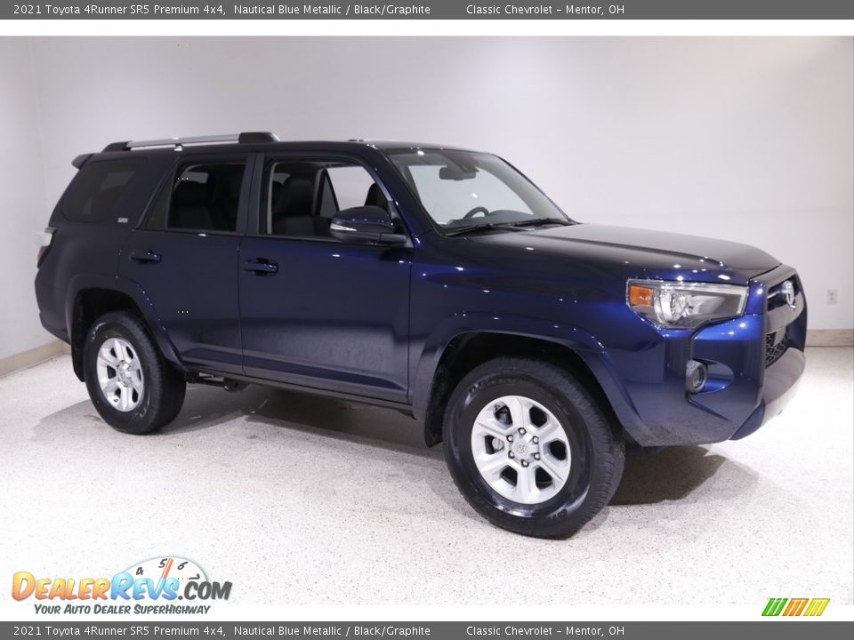 Nautical Blue Metallic 2021 Toyota 4Runner SR5 Premium 4x4 Photo #1