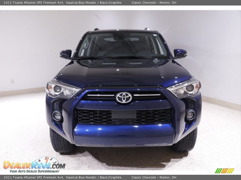 2021 Toyota 4Runner SR5 Premium 4x4 Nautical Blue Metallic / Black/Graphite Photo #2