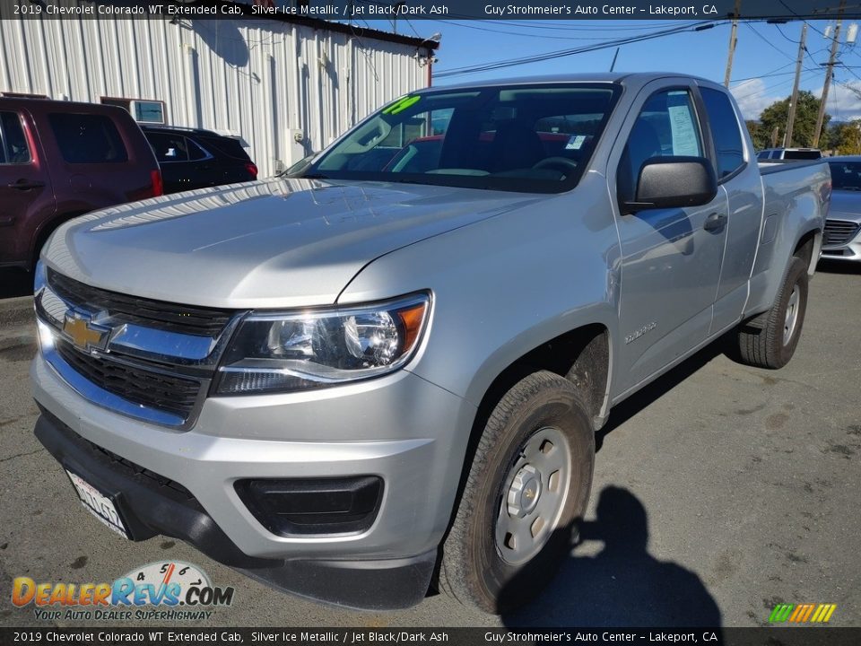 2019 Chevrolet Colorado WT Extended Cab Silver Ice Metallic / Jet Black/Dark Ash Photo #3