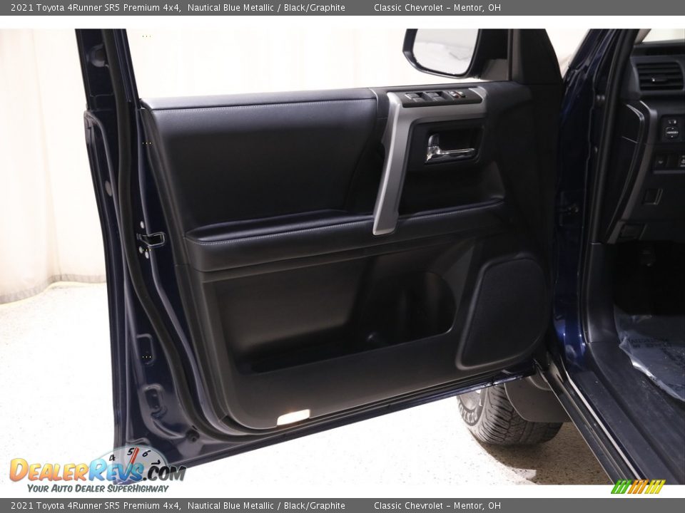 2021 Toyota 4Runner SR5 Premium 4x4 Nautical Blue Metallic / Black/Graphite Photo #4