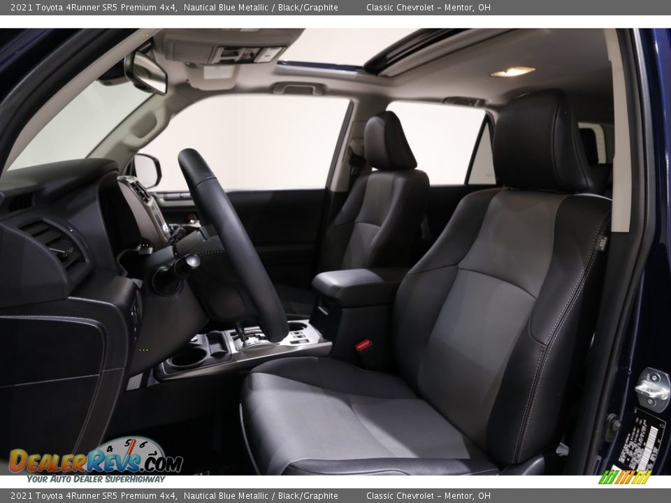 Front Seat of 2021 Toyota 4Runner SR5 Premium 4x4 Photo #5