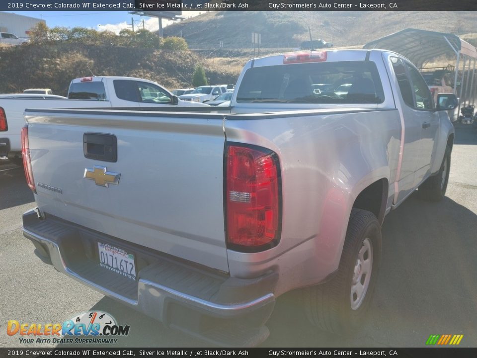 2019 Chevrolet Colorado WT Extended Cab Silver Ice Metallic / Jet Black/Dark Ash Photo #6