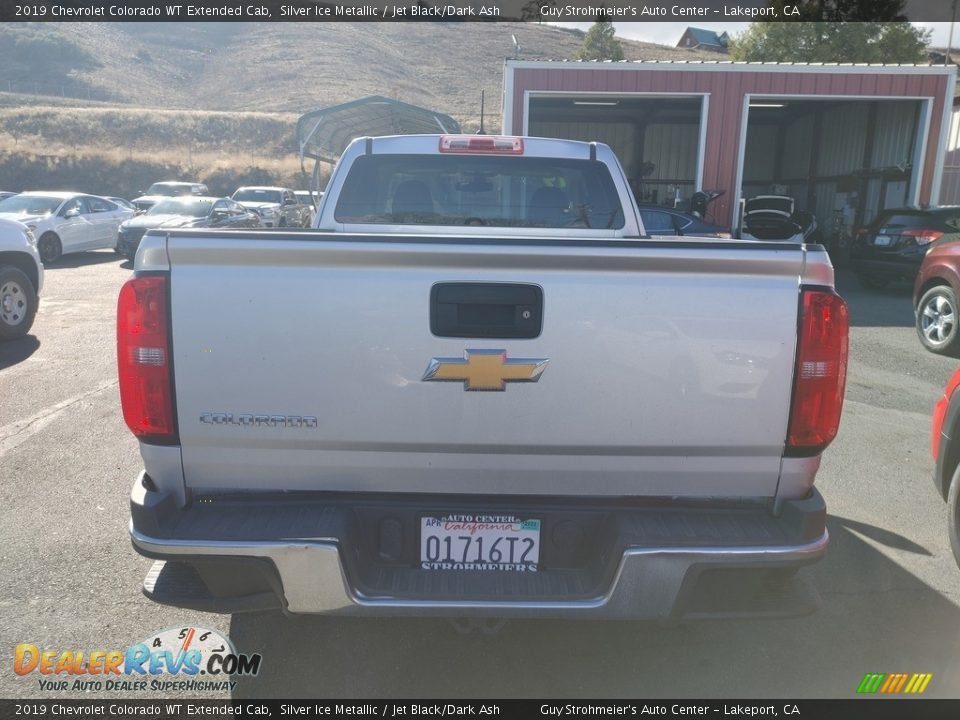 2019 Chevrolet Colorado WT Extended Cab Silver Ice Metallic / Jet Black/Dark Ash Photo #7